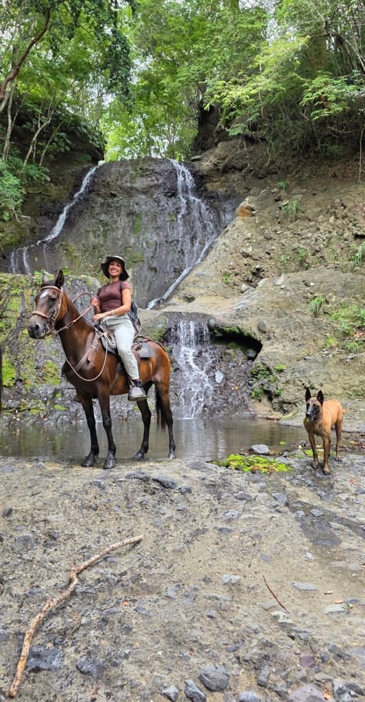 horse back ride to waterfall from Medellin